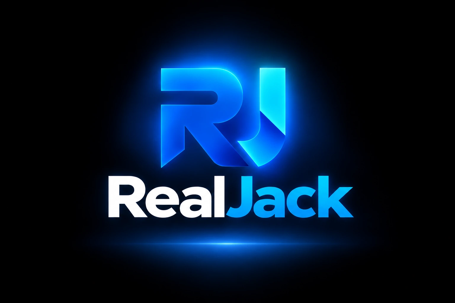 RealJack blue RJ logo